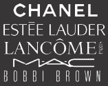 Make up brands - Chanel, Estee Lauder, Lancome, MAC, Bobbi Brown